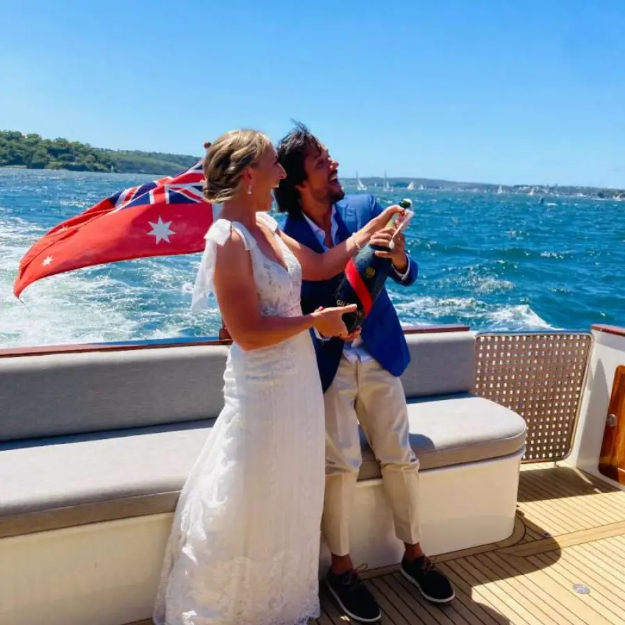 ~ Angela & Sam's Wedding ~ On Sydney Harbour on Saturday 25th February 2023