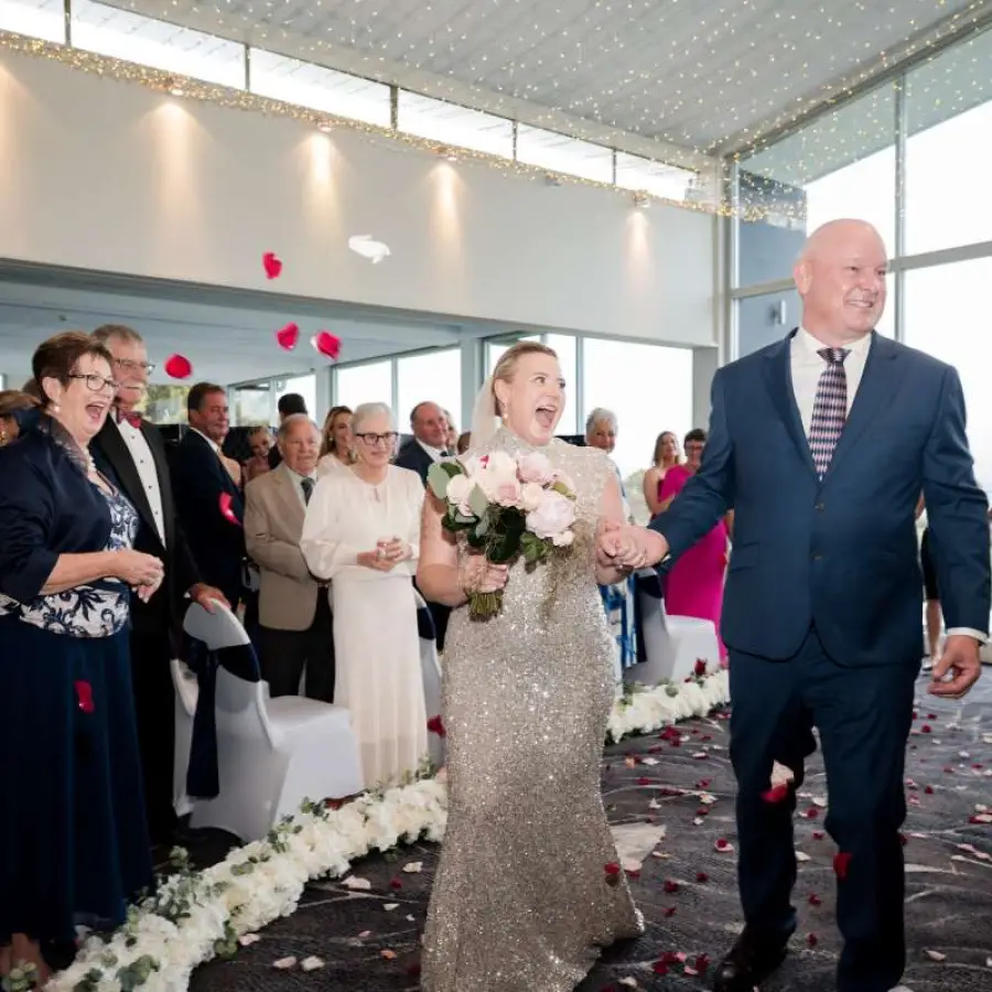 Matthew & Catherine's amazing wedding at St Michael's Golf Club at LIttle Bay in Sydney!