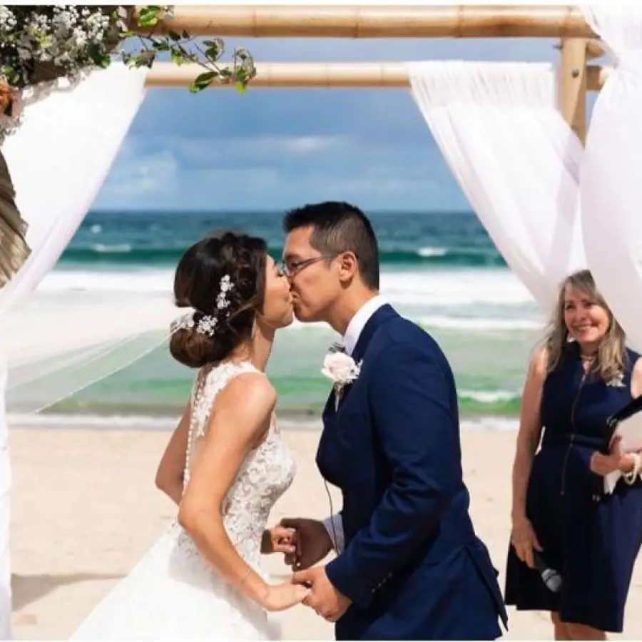 ~ Jenny & Dennis's Wedding on City Beach 2020