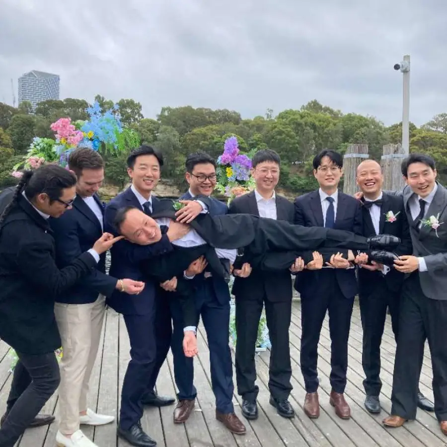 Julian & Judy's Sydney Wedding on Wooloomooloo Wharf in November 2025