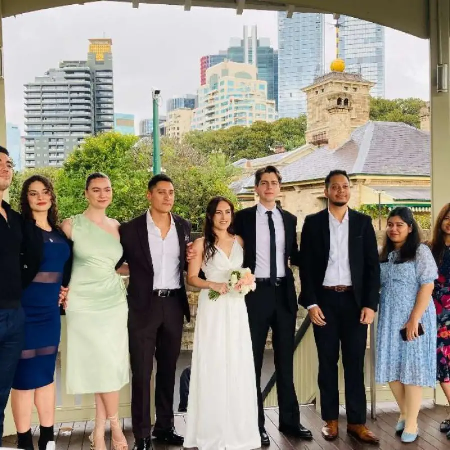 ~ Jose & Iris's Sydney Wedding ~ with all their friends ~ streaming through to Spain ~