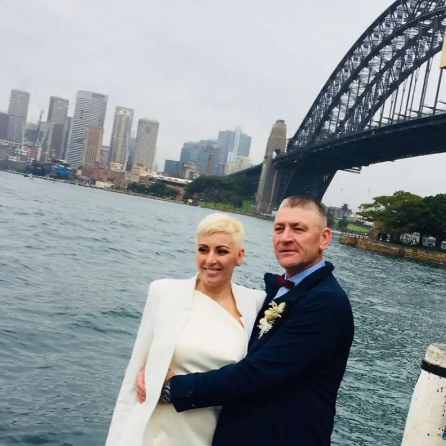 ~ Luciana & Brad ~ 'Just Married!' at Kirribilli