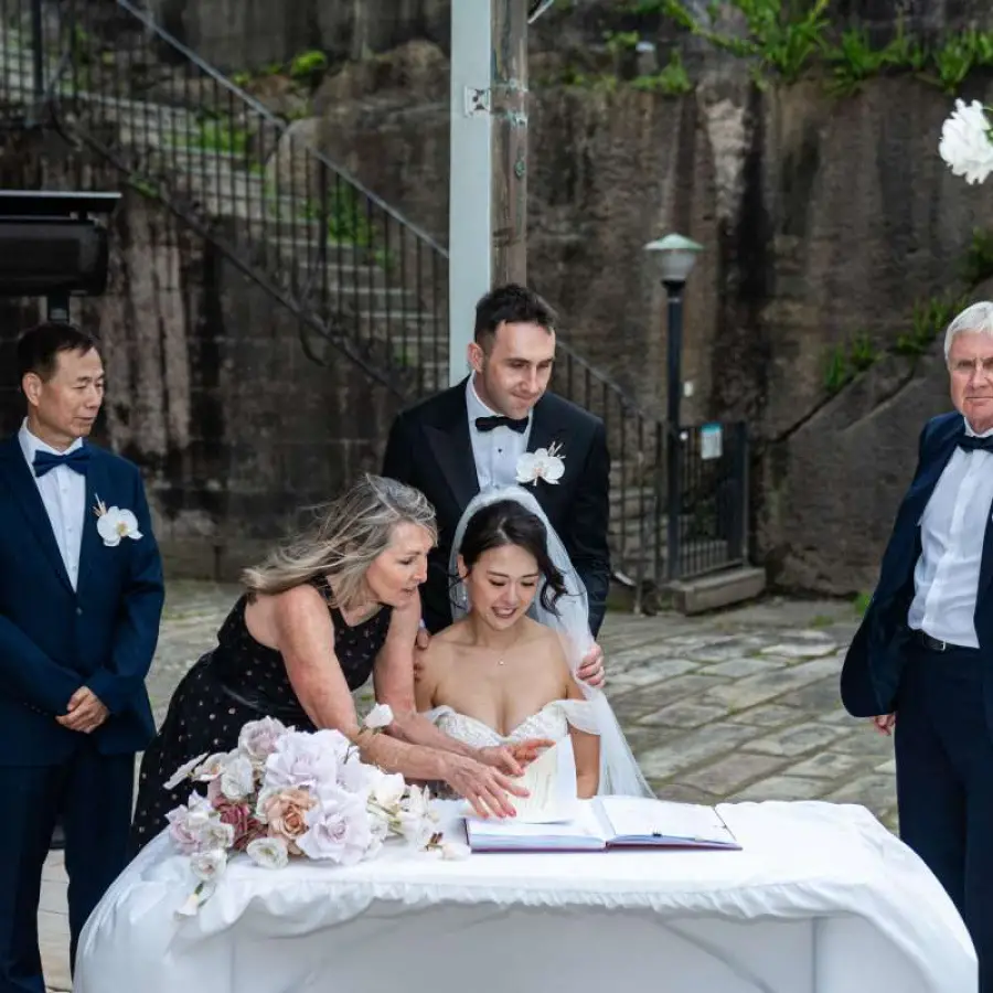 Michael & Jessica's Gorgeous Wedding in Mosman Sydney in October 2025