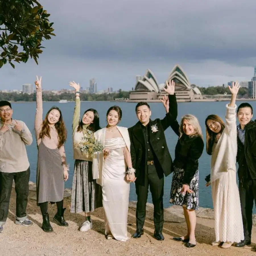 Edgar & Joan's Sydney Wedding ~ At Kirribilli in July 2023