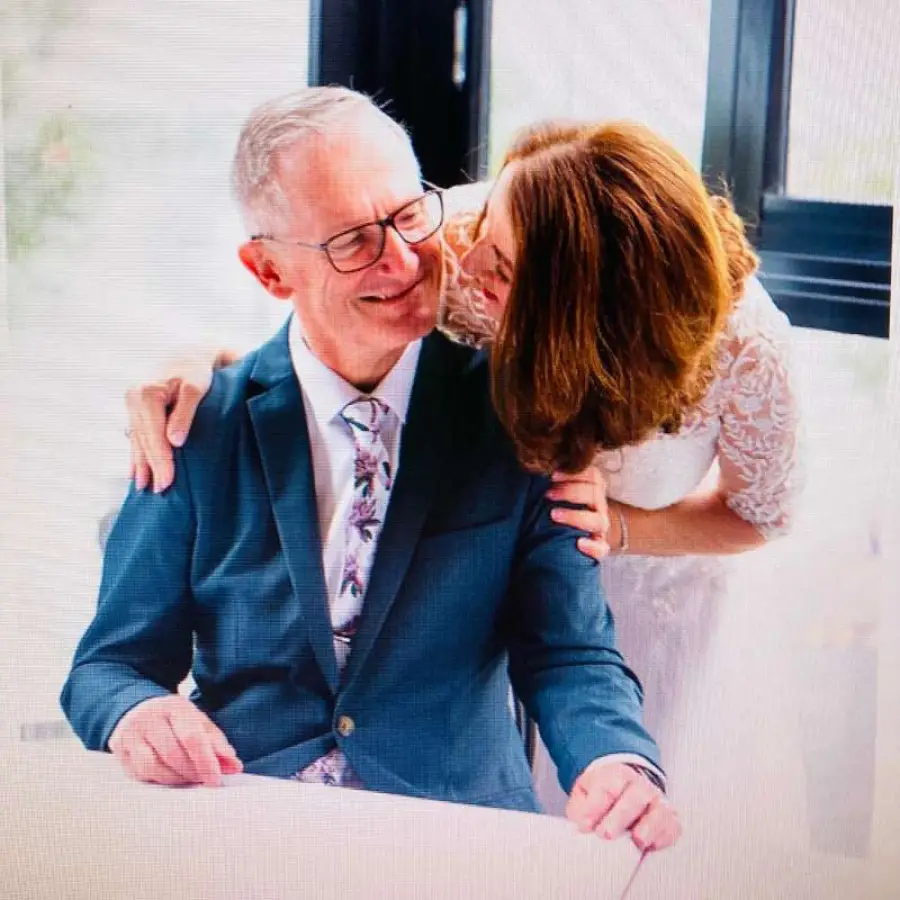 Lucy & Rob ~ Signing the documents at their Sydney Wedding!