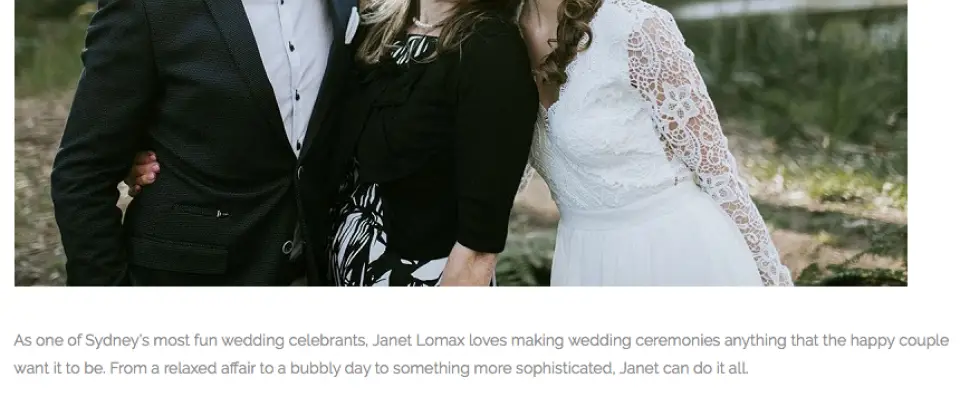 Wedding Diary - Featured in top 20 Marriage Celebrants in Sydney 2018