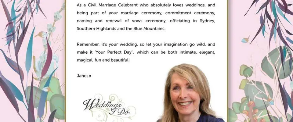 Wedding Ceremonies with Janet from Weddings I Do